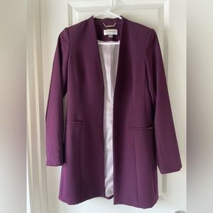 Plum Calvin Klein Blazer💜